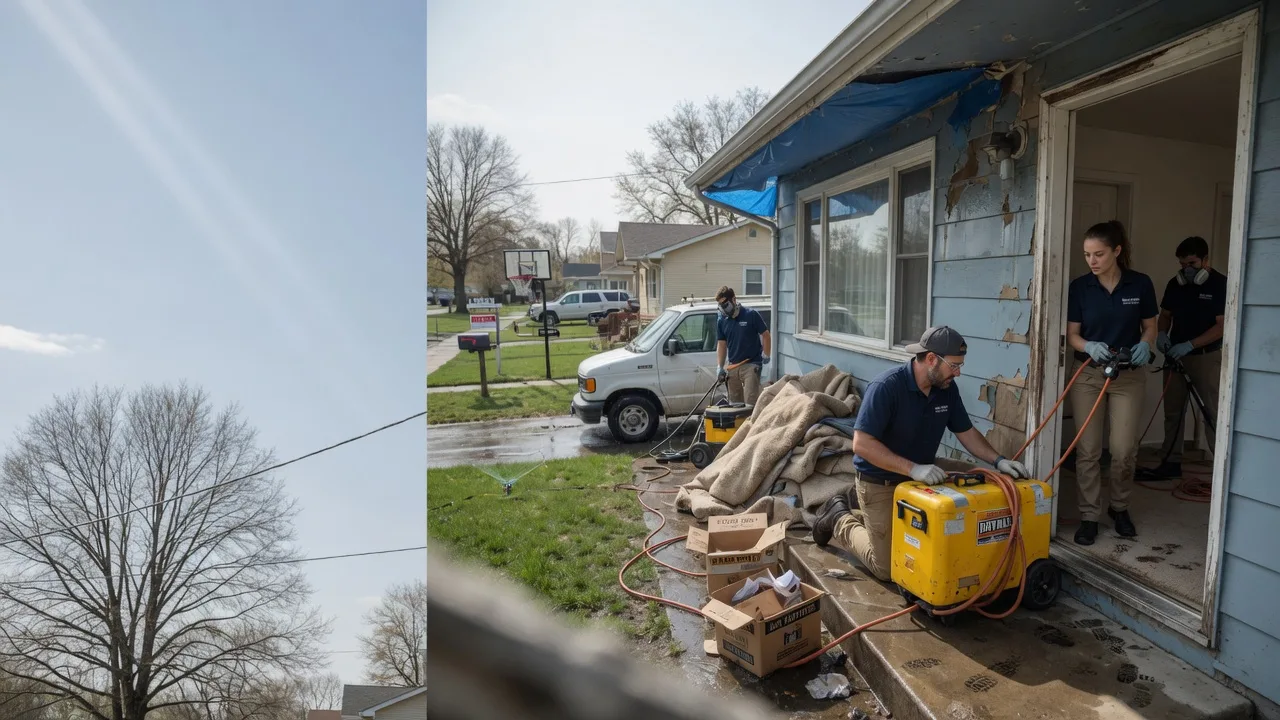 Basement Flood Cleanup in Nevada, MO near me